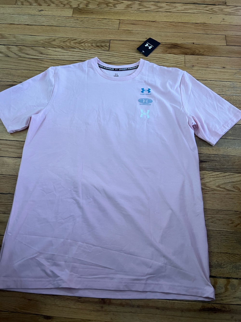 Under Armour Light Pink Short Sleeve Athletic Tee